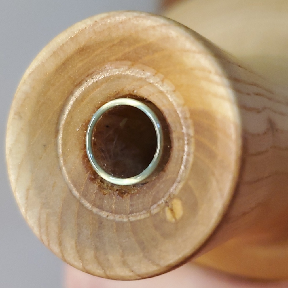 Handcrafted Wooden Bud Vase J Berglund - Picture 7 of 9